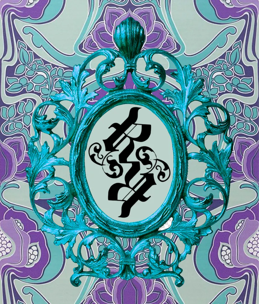 Radical Renaissance emblem in an ornate frame